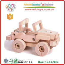 2015 High Quality Popular Wooden Fuel Tank Car- Wooden Trucks Assemble Toy